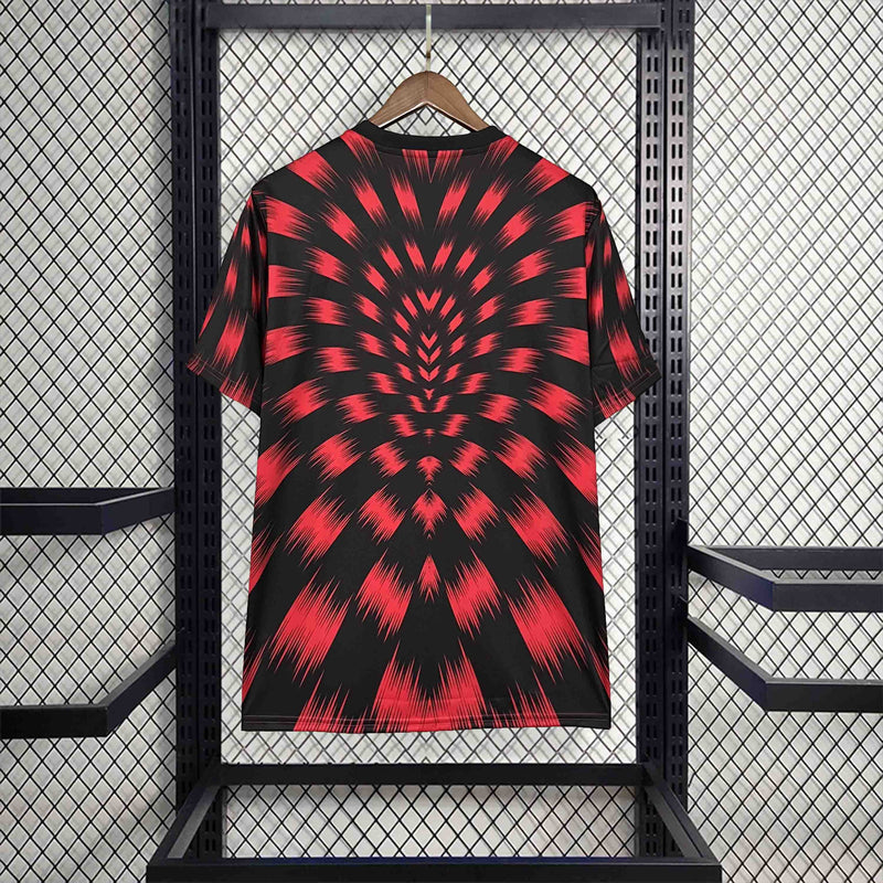 CAMISOLA FLAMENGO 25/26 VERMELHO E PRETO TREINO