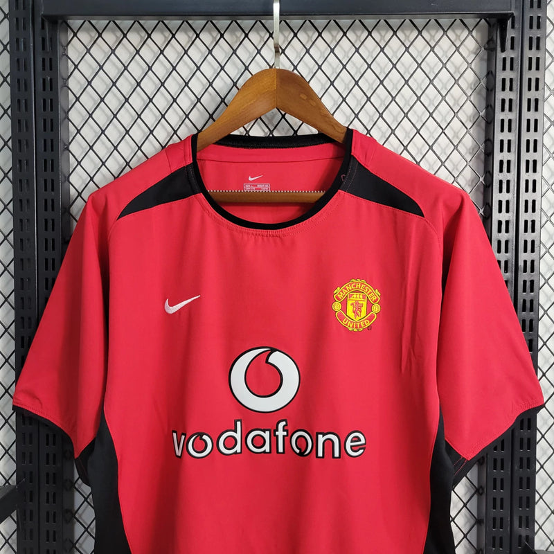 CAMISOLA RETRÔ MANCHESTER UNITED 02/04