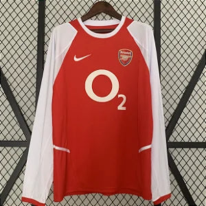 CAMISOLA RETRÔ ARSENAL II 04/05 MANGA COMPRIDA