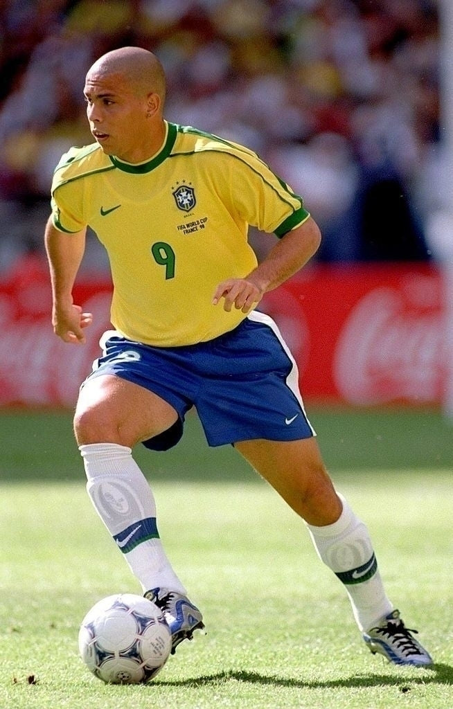 CAMISOLA RETRÔ BRASIL 1998 MANGA COMPRIDA