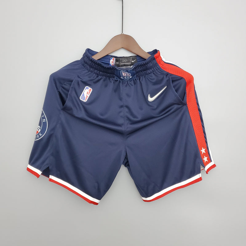 CALÇÃO NETS CITY EDITION ROYAL BLUE NBA