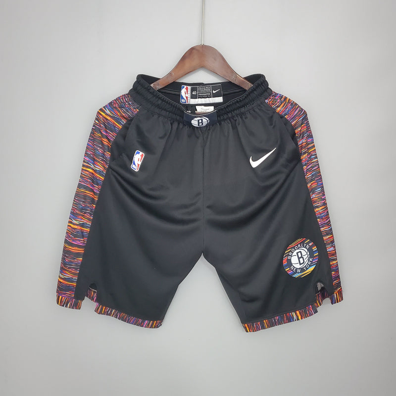 CALÇÃO BROOKLYN NETS CITY VERSION BLACK NBA