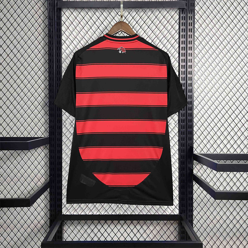 CAMISOLA FLAMENGO 25/26 VERMELHO E PRETO