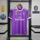 CAMISOLA RETRÔ REAL MADRI II COM PATCH 17/18