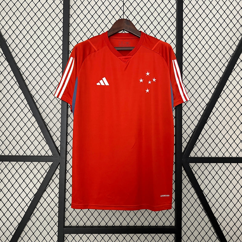 CAMISOLA CRUZEIRO 24/25 VERMELHO TREINO