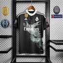 CAMISOLA RETRÔ REAL MADRI COM PATCH 2014