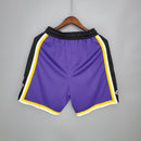 CALÇÃO LOS ANGELES LAKERS PURPLE BLACK SIDE NBA
