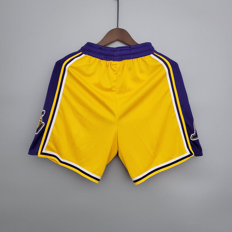 CALÇÃO LOS ANGELES LAKERS YELLOW