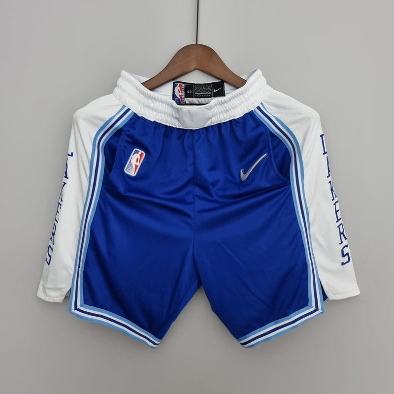 CALÇÃO 75TH ANNIVERSARY LOS ANGELES LAKERS BLUE NBA