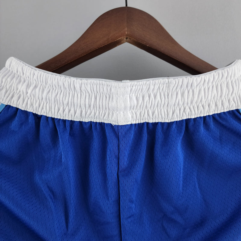 CALÇÃO LOS ANGELES LAKERS RETRO BLUE WHITE NBA
