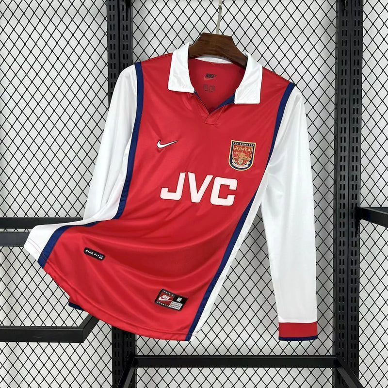 CAMISOLA RETRÔ ARSENAL 98/99 MANGA COMPRIDA