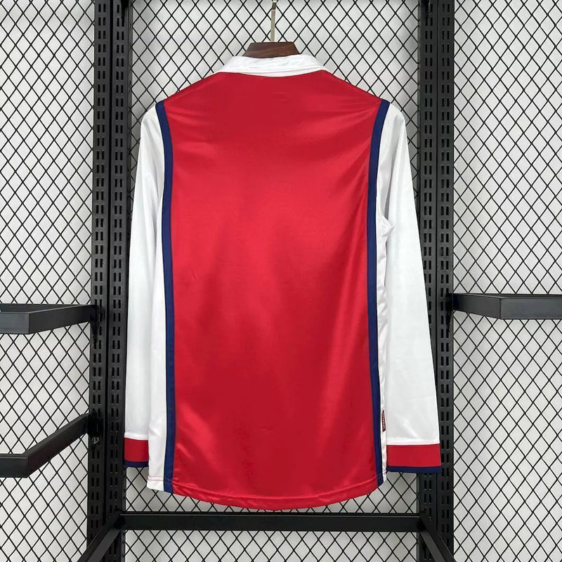 CAMISOLA RETRÔ ARSENAL 98/99 MANGA COMPRIDA