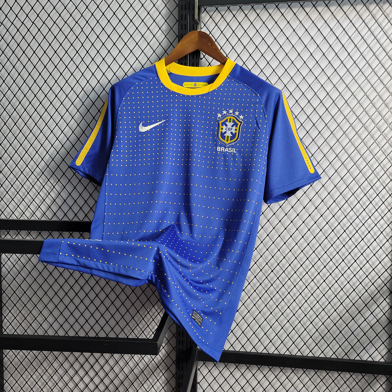 CAMISOLA RETRÔ BRASIL II  2010 - AZUL