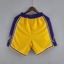 CALÇÃO 75TH ANNIVERSARY LOS ANGELES LAKERS YELLOW NBA