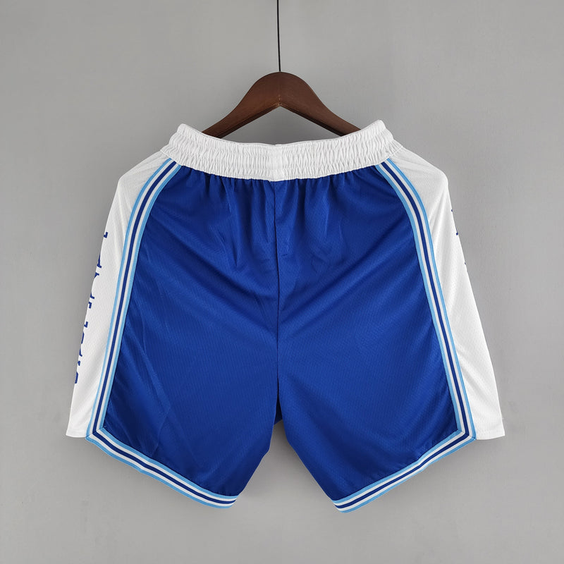 CALÇÃO LOS ANGELES LAKERS RETRO BLUE WHITE NBA