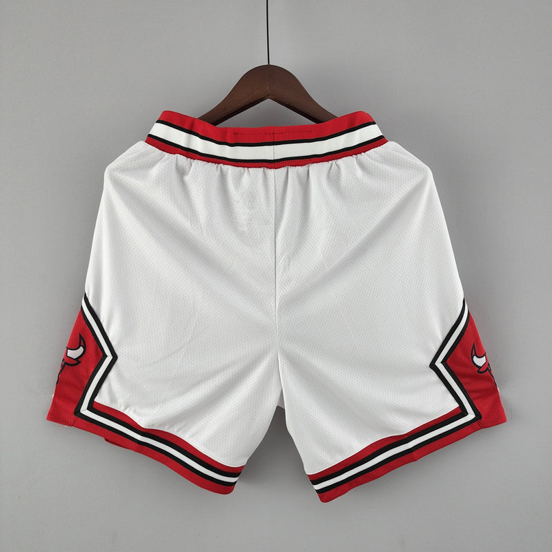 CALÇÃO CHICAGO BULLS WHITE NBA