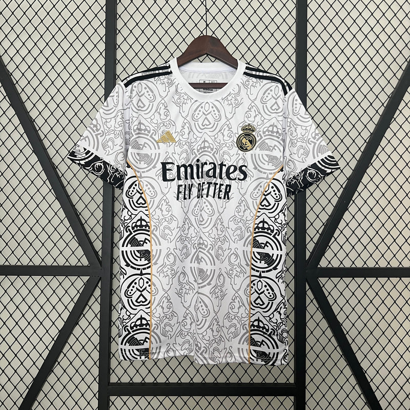 CAMISOLA REAL MADRID 23/24 BRANCO EDIÇÃO ESPECIAL
