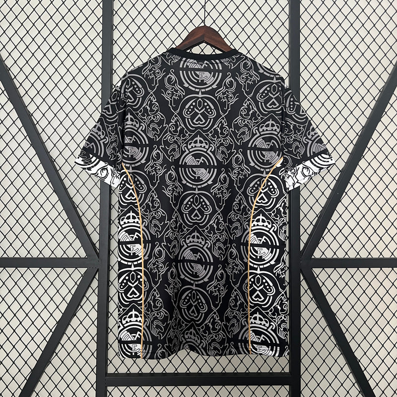 CAMISOLA REAL MADRID 23/24 PRETO EDIÇÃO ESPECIAL