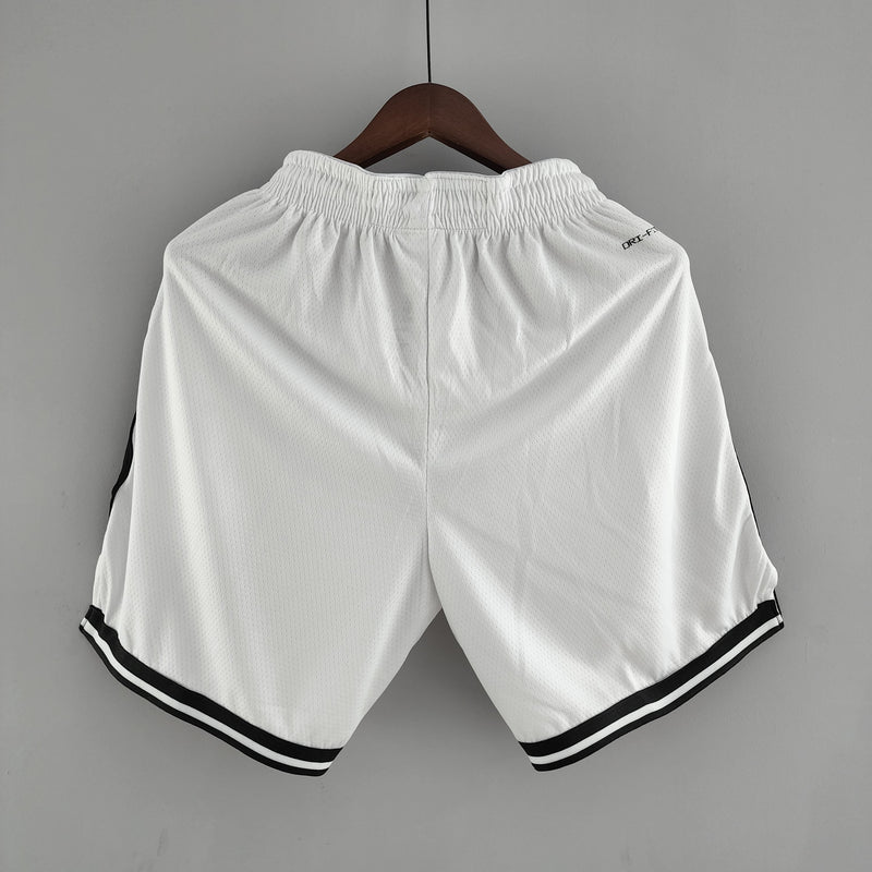 CALÇÃO 75TH ANNIVERSARY BROOKLYN NETS WHITE NBA