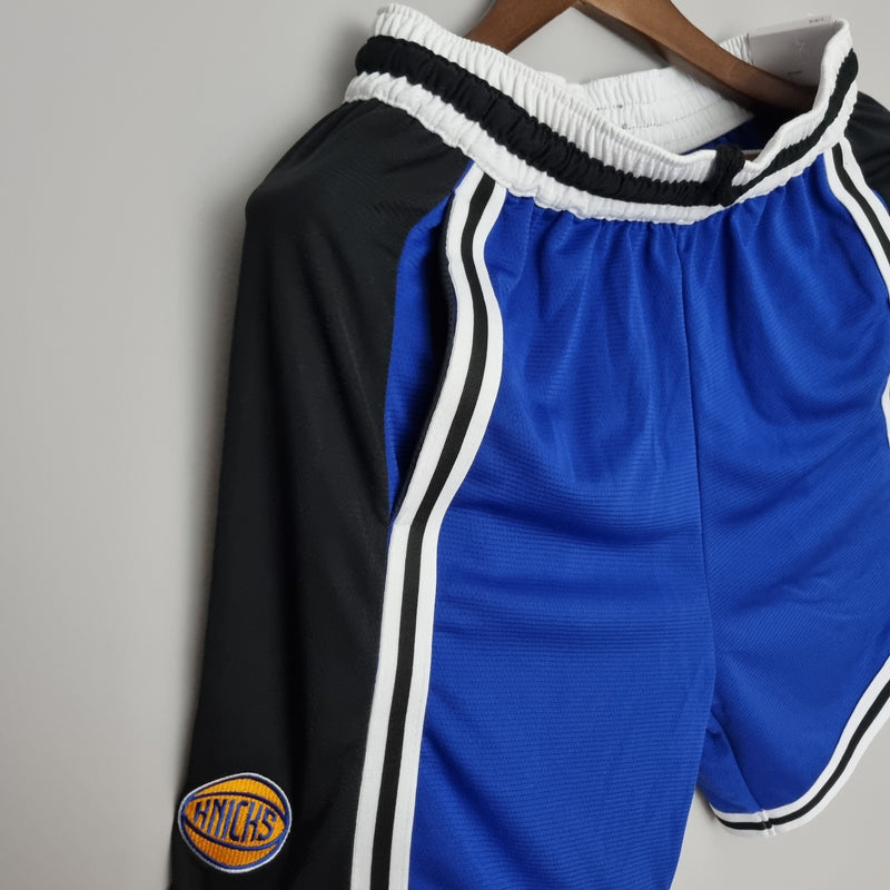 CALÇÃO NEW YORK KNICKS BLUE BLACK NBA