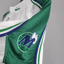 CALÇÃO DALLAS MAVERICKS URBAN EDITION WHITE GREEN NBA