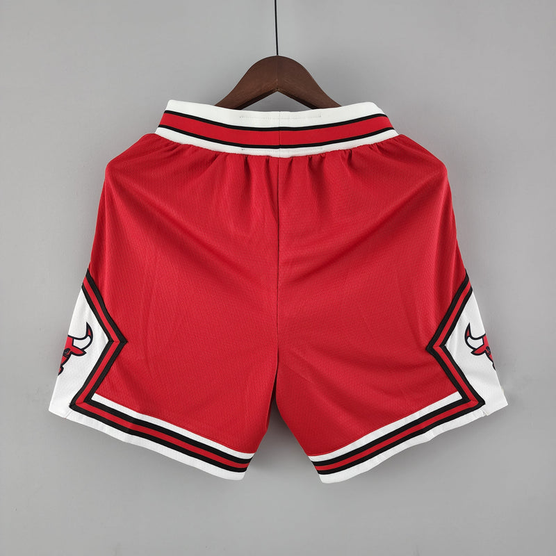 CALÇÃO CHICAGO BULLS RED NBA