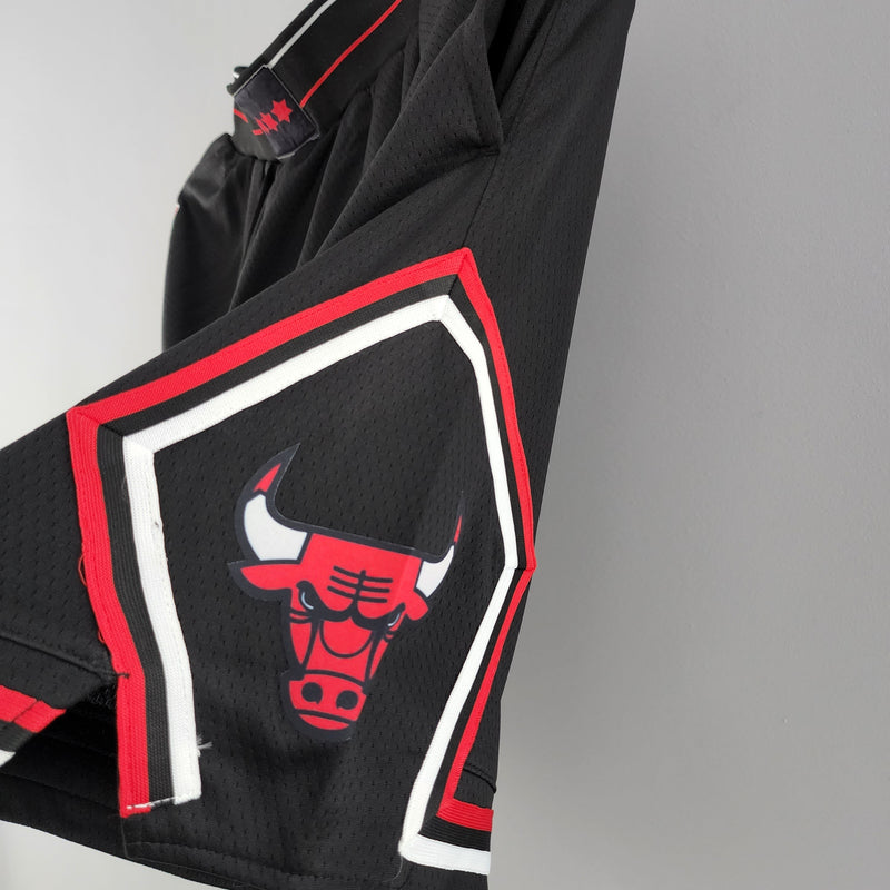 CALÇÃO CHICAGO BULLS BLACK NBA