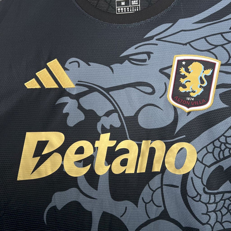 CAMISOLA ASTON VILLA 25/26 BLACK DRAGON