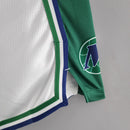 CALÇÃO DALLAS MAVERICKS URBAN EDITION WHITE GREEN NBA