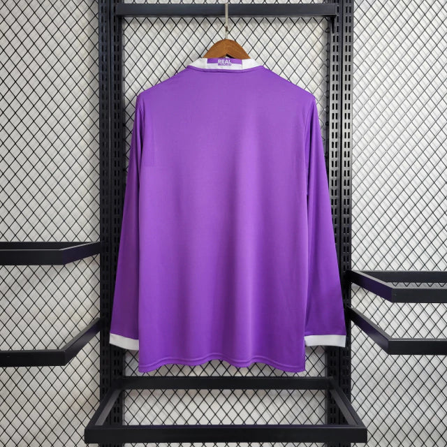 CAMISOLA RETRÔ REAL MADRI 16/17 MANGA COMPRIDA