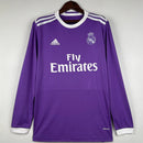 CAMISOLA RETRÔ REAL MADRI 16/17 MANGA COMPRIDA