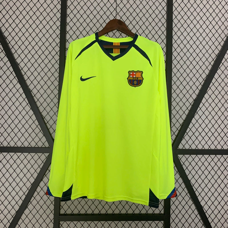 CAMISOLA RETRÔ BARCELONA 05/06 MANGA COMPRIDA