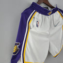 CALÇÃO 75TH ANNIVERSARY LOS ANGELES LAKERS WHITE NBA