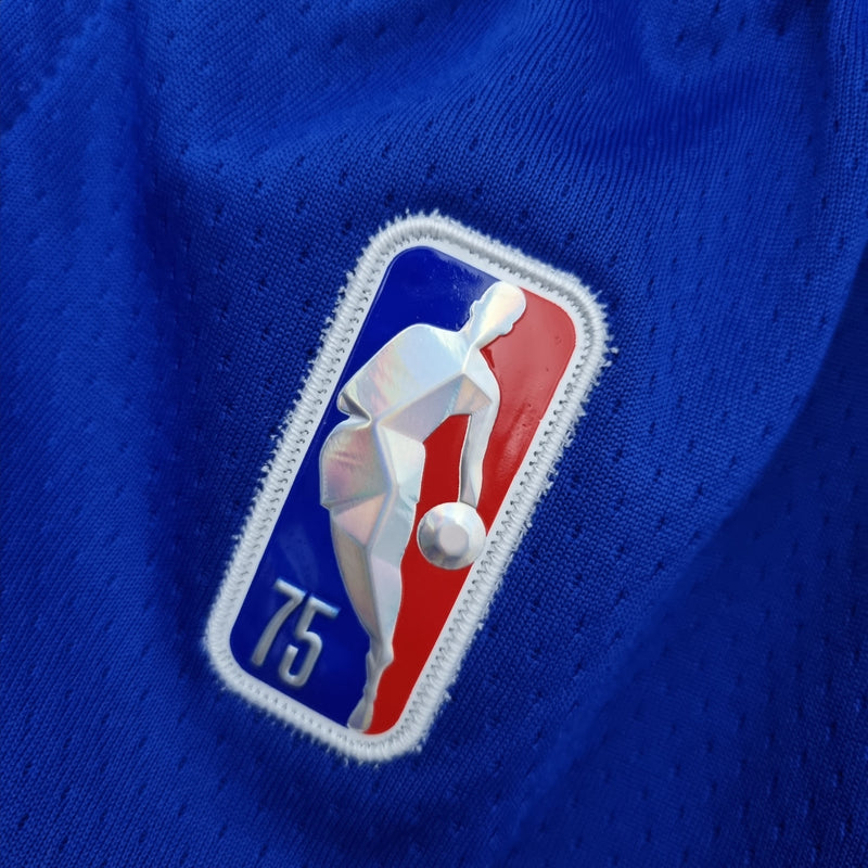 CALÇÃO 75TH ANNIVERSARY GOLDEN STATE WARRIORS BLUE NBA