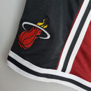 CALÇÃO MIAMI HEAT RED BLACK NBA