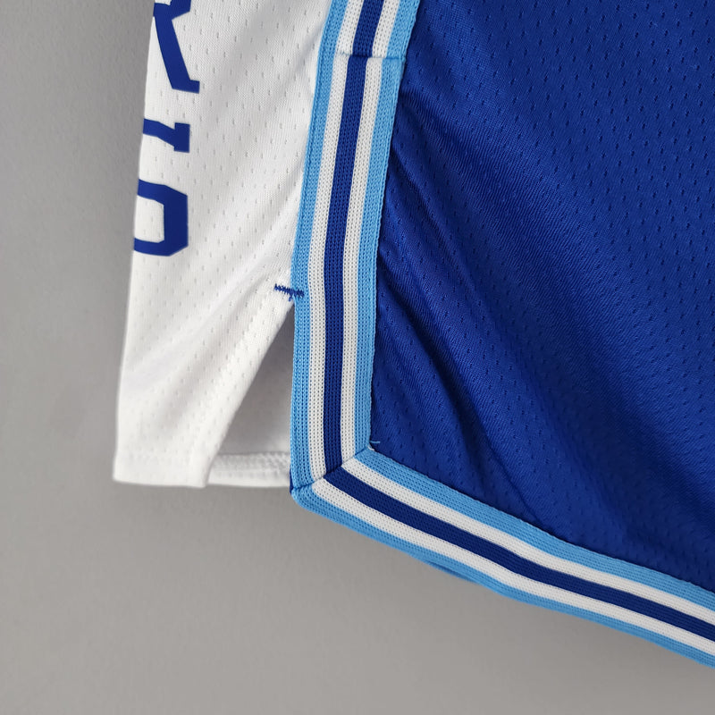 CALÇÃO LOS ANGELES LAKERS RETRO BLUE WHITE NBA