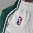 CALÇÃO DALLAS MAVERICKS URBAN EDITION WHITE GREEN NBA