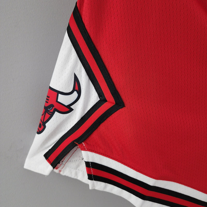 CALÇÃO CHICAGO BULLS RED NBA