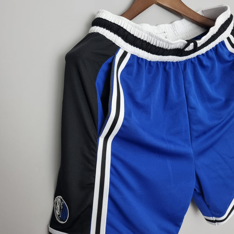 CALÇÃO DALLAS MAVERICKS BLUE BLACK NBA