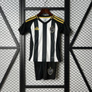 KIT INFANTIL DO ATLETICO MINEIRO 25/26 PRETO E BRANCO