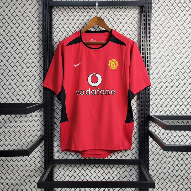 CAMISOLA RETRÔ MANCHESTER UNITED 02/04