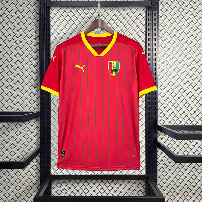 CAMISOLA GUINÉ 24/25 VERMELHO
