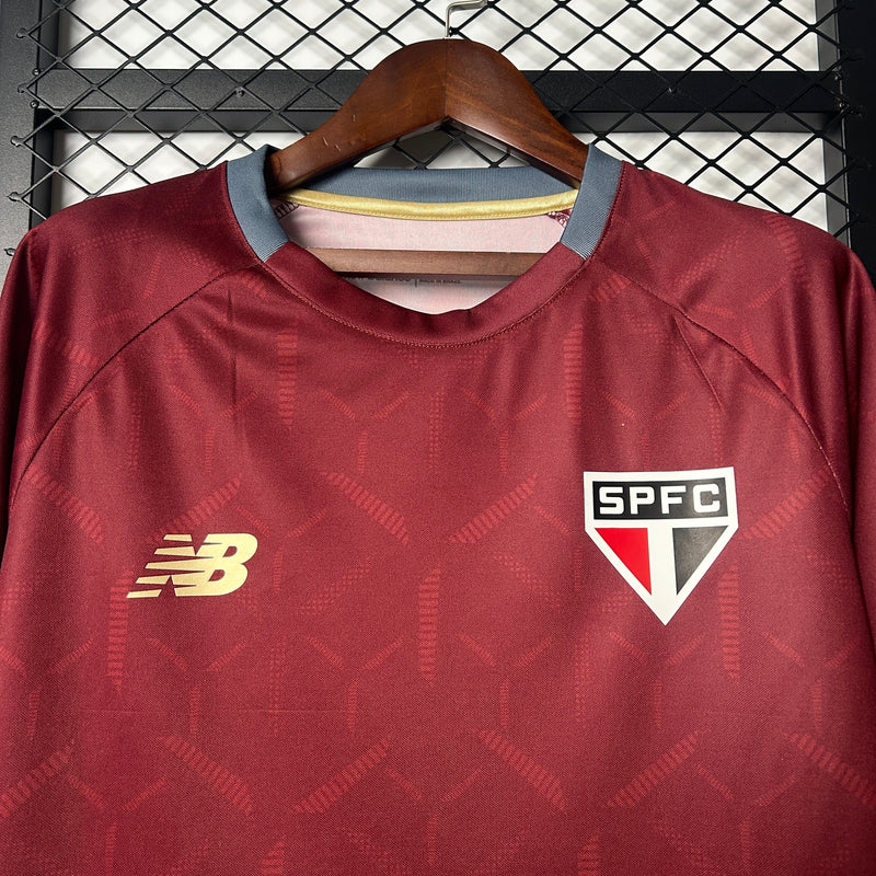 CAMISOLA SÃO PAULO 25/26 VERMELHO GOLEIRO