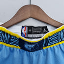 CALÇÃO 75TH ANNIVERSARY MEMPHIS GRIZZLIES JORDAN EDITION BLUE SHORTS NBA