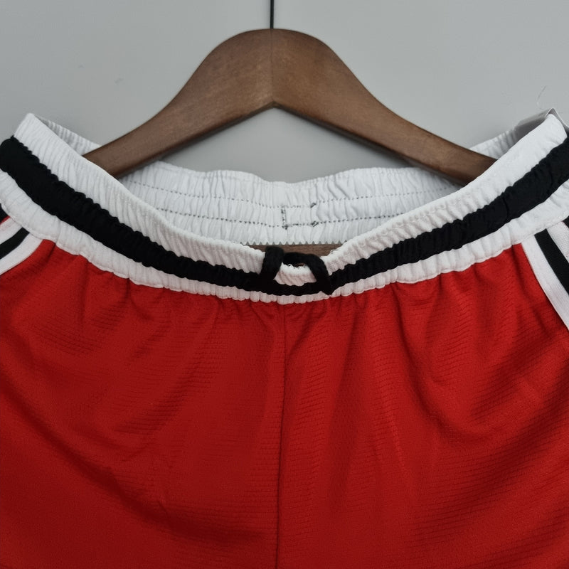CALÇÃO CHICAGO BULLS BLACK RED NBA