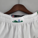 CALÇÃO DALLAS MAVERICKS URBAN EDITION WHITE GREEN NBA