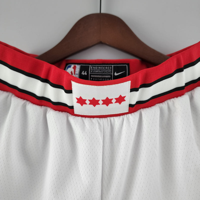 CALÇÃO CHICAGO BULLS WHITE NBA