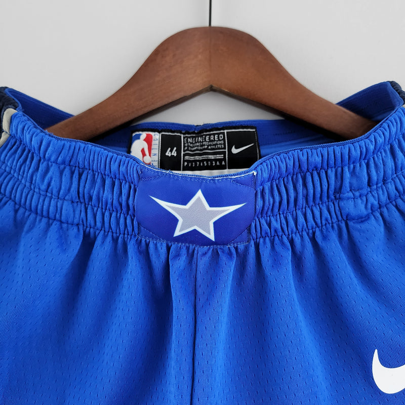 CALÇÃO DALLAS MAVERICKS BLUE NBA