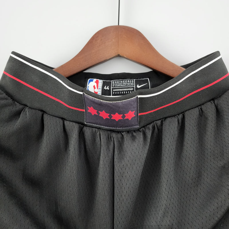 CALÇÃO CHICAGO BULLS BLACK NBA