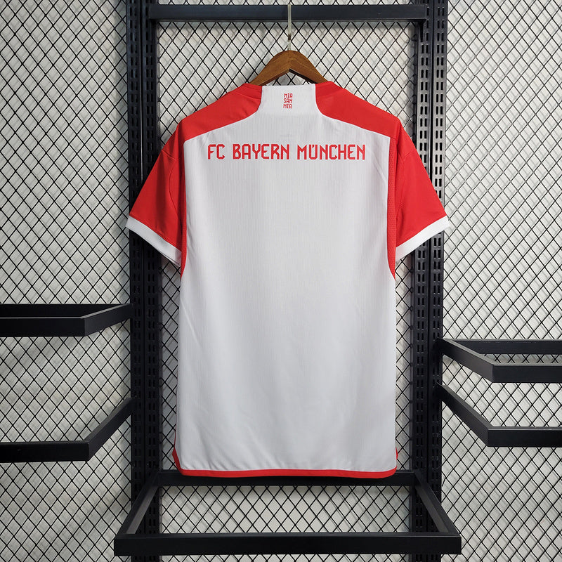CAMISOLA BAYERN MUNICH 24/25 BRANCO E VERMELHO